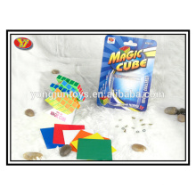YongJun plástico blanco 5x5 rompecabezas mágico cubo regalos promocionales